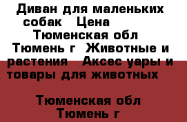 Диван для маленьких собак › Цена ­ 1 500 - Тюменская обл., Тюмень г. Животные и растения » Аксесcуары и товары для животных   . Тюменская обл.,Тюмень г.